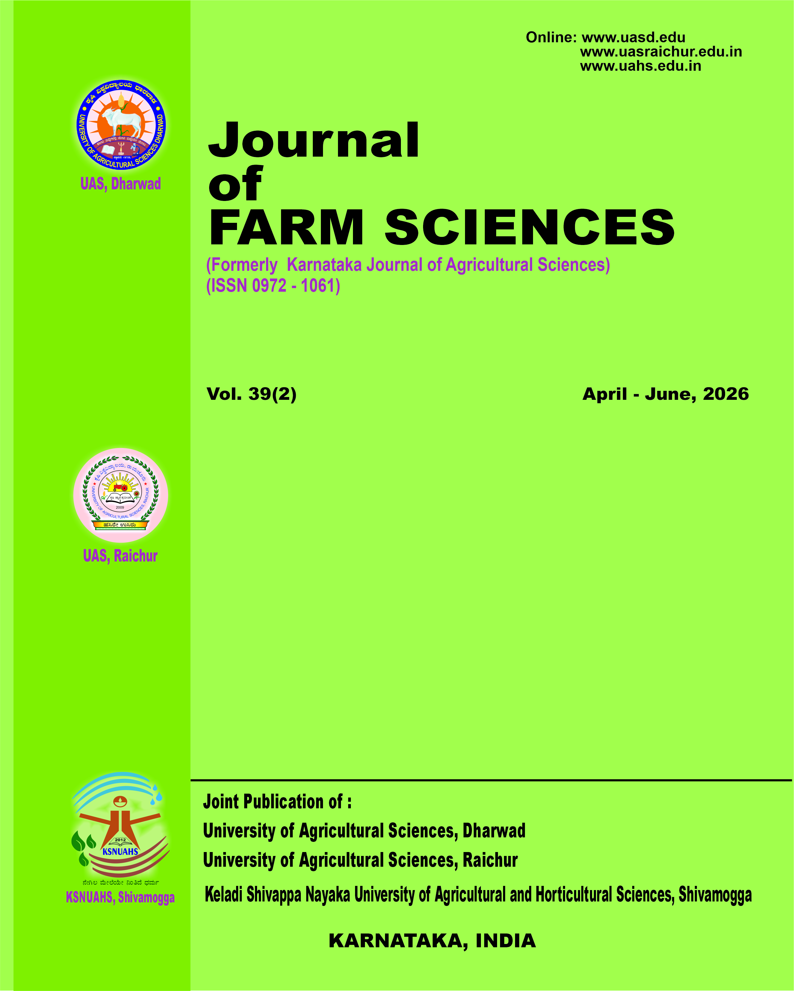 Journal of Farm Sciences